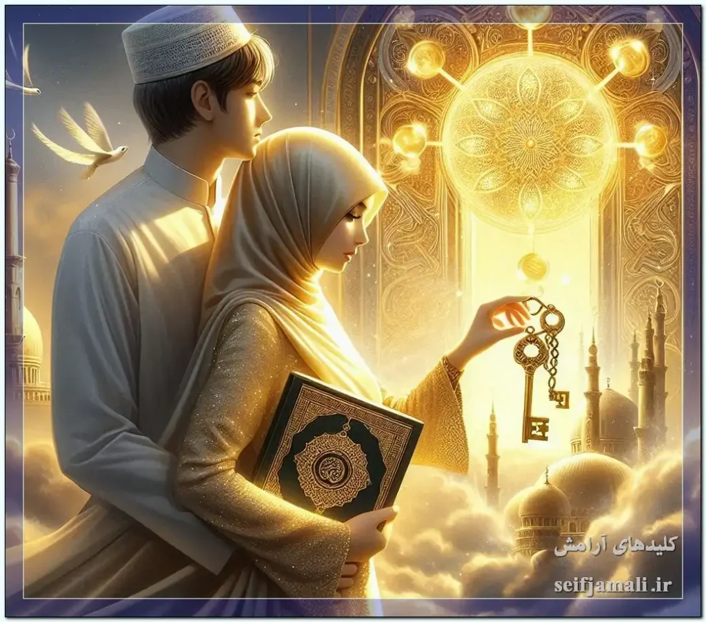 زندگی سعادتمند بوسیله کلیدهای صمیمیت و رابطه عاطفی